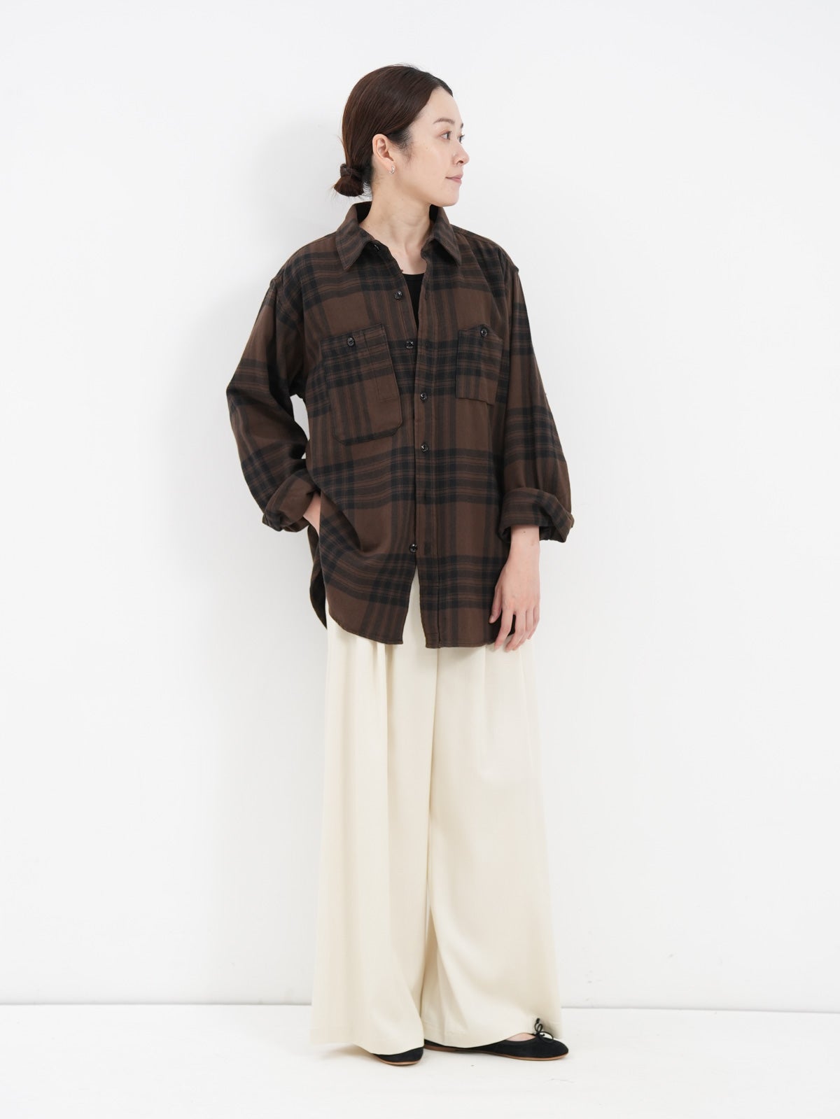 model : 167cm 着用サイズ XS
