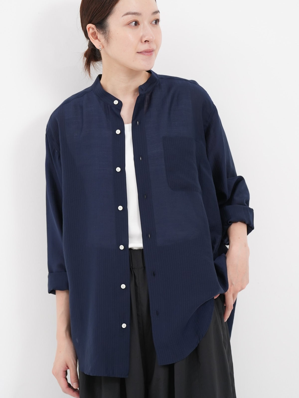 RONNIE SCOTT'S ] スタンドカラーシャツ | FUKAYA FASHION STORES ONLINE