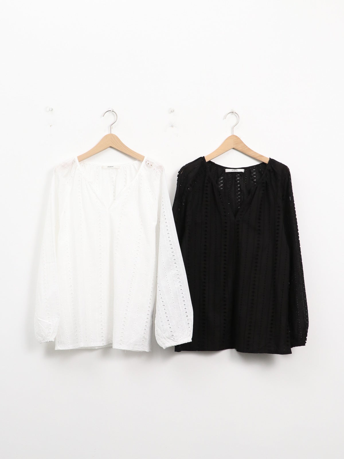 PEINDRE ] レースキーネックブラウス | FUKAYA FASHION STORES ONLINE