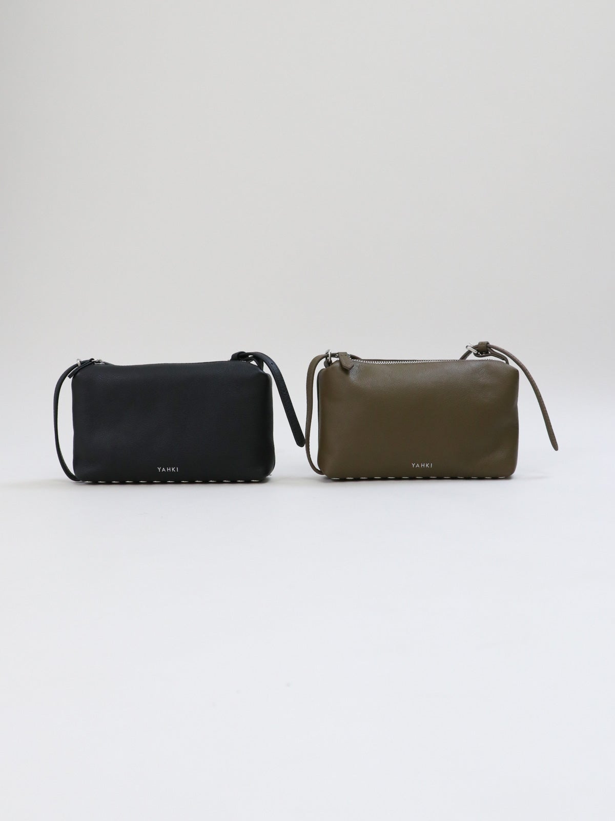 YAHKI ] LEATHER / スタッズショルダーバッグ | FUKAYA FASHION STORES