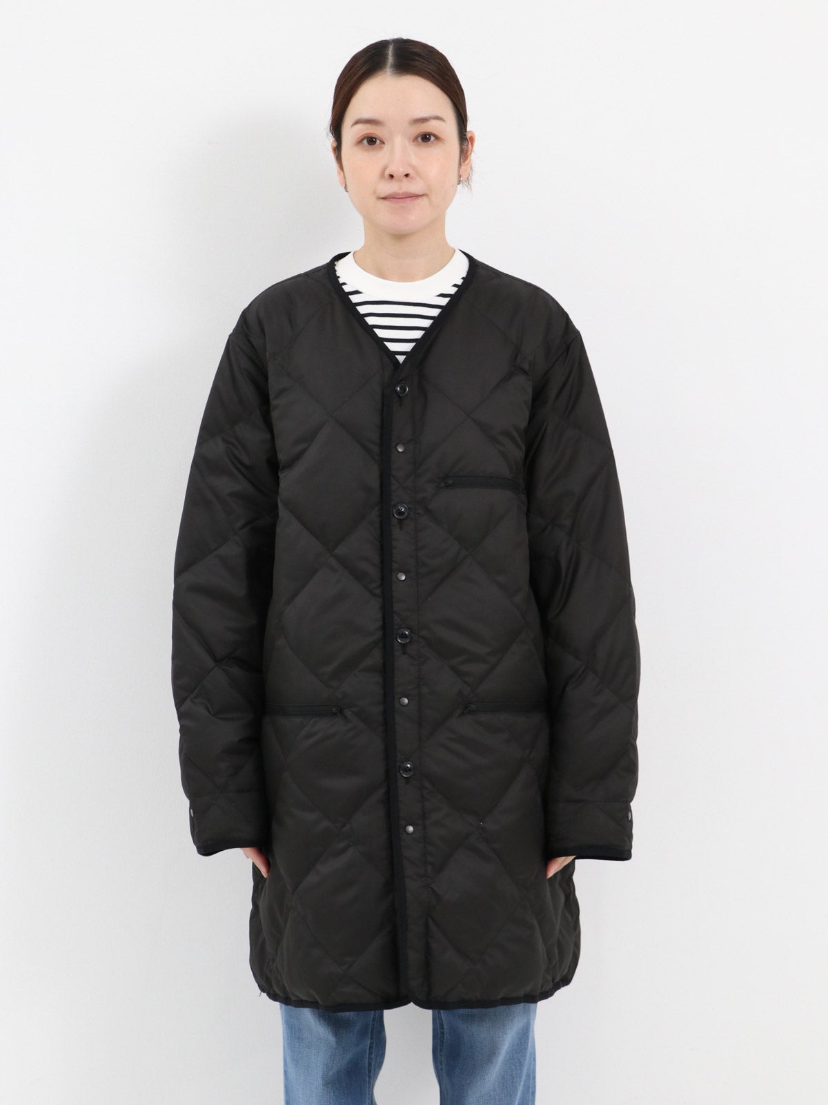 身長167cm 着用サイズ：M(実際の注文可能サイズと異なります)