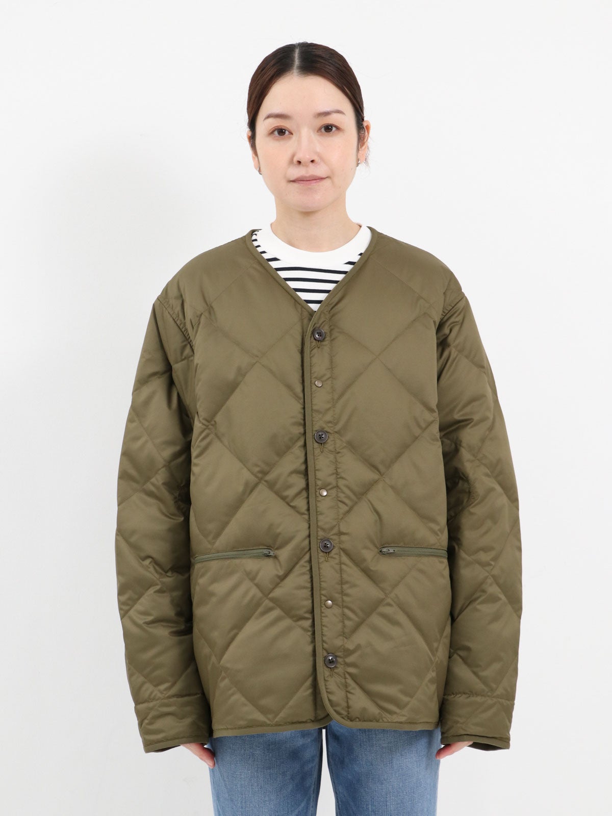 身長167cm 着用サイズ：M（実際の注文可能サイズと異なります）