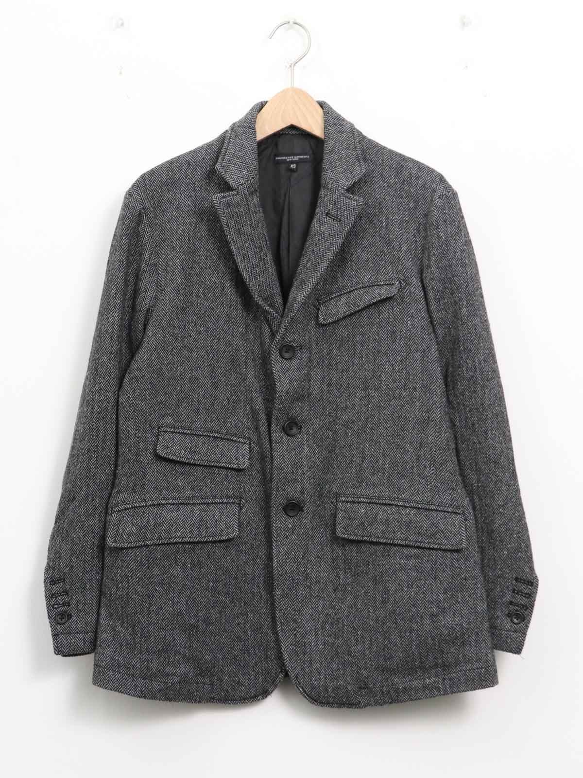 ENGINEERED GARMENTS ] Andover Jacket - Poly Wool Herringbone