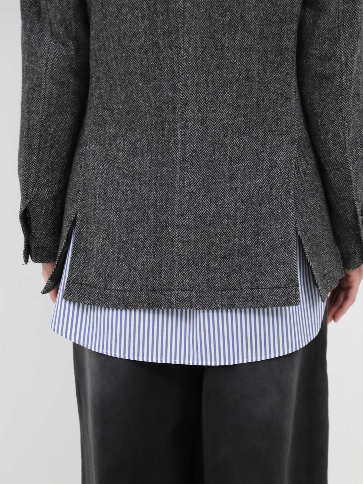 ENGINEERED GARMENTS ] Andover Jacket - Poly Wool Herringbone