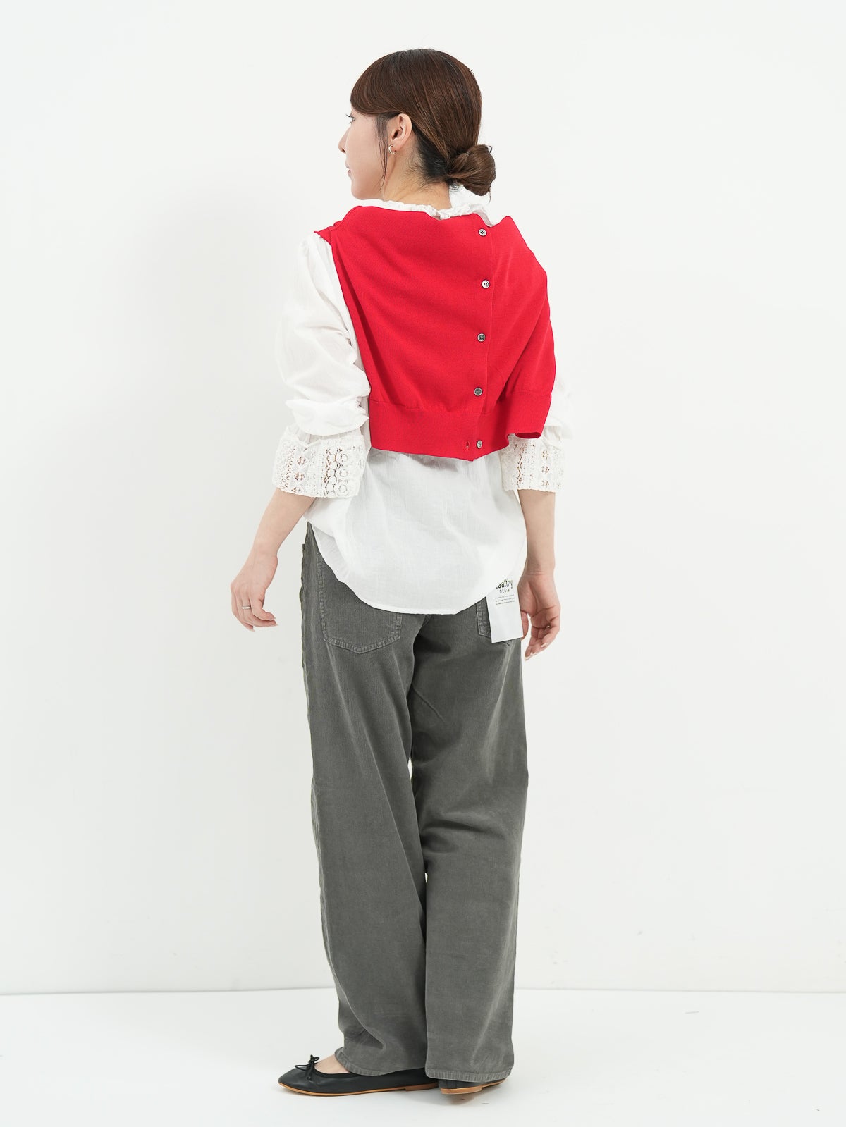 Fanaka ] クリンクルフリルブラウス | FUKAYA FASHION STORES ONLINE