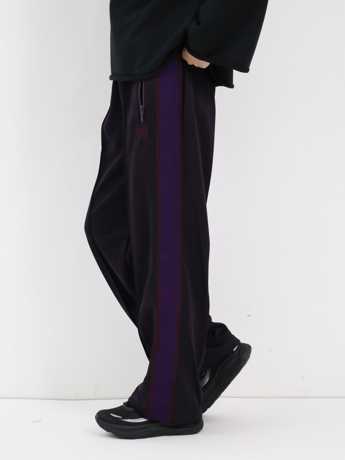 Needles ] Track Pant - Poly Smooth | FUKAYA FASHION STORES ONLINE