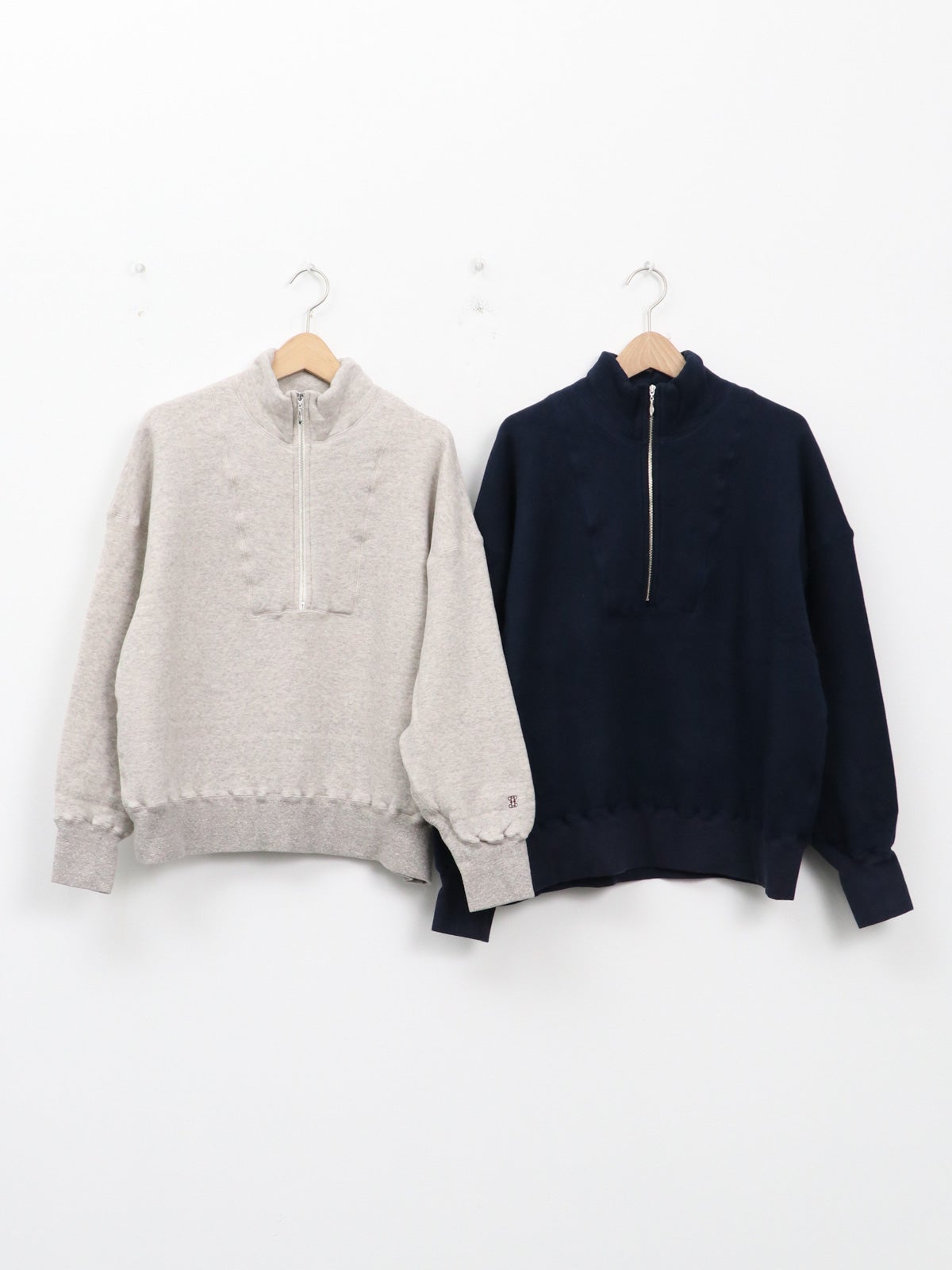 TICCA ] ダウニーウラケハーフZIPプルオーバー | FUKAYA FASHION