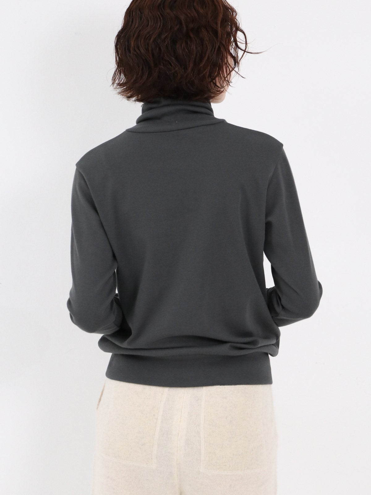 NOUVELLES DU PARADIS ] 【定番】トロワフライスタートルネックプル